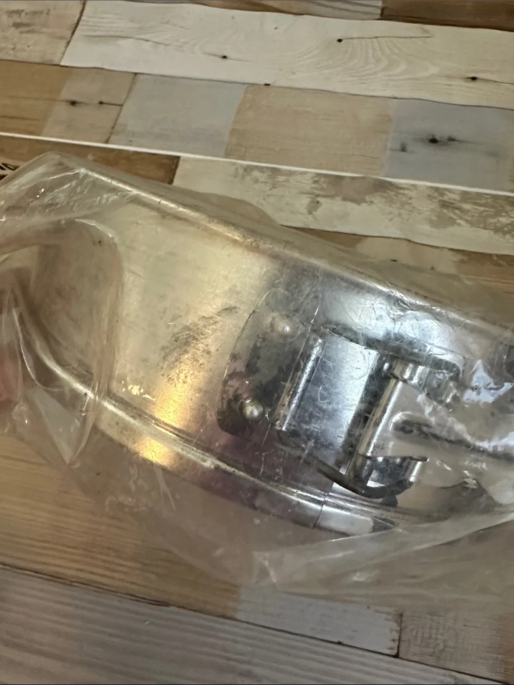 Vintage 1970’s Silver Springform Mold (Flat Bottom) NWT